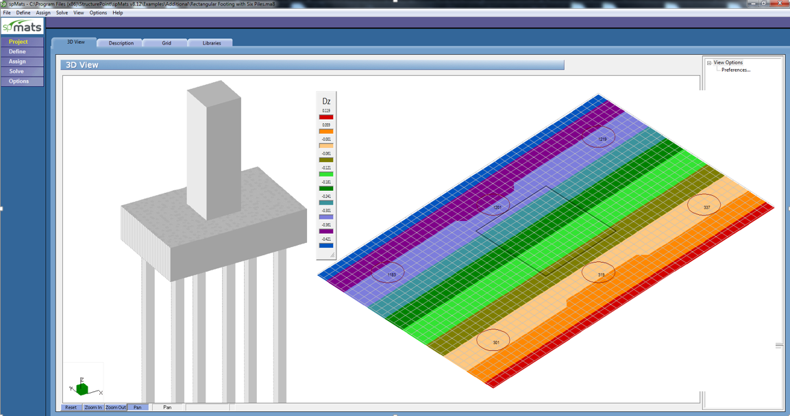 Pile Cap Foundation Displacement Pile Cap Foundation Displacement