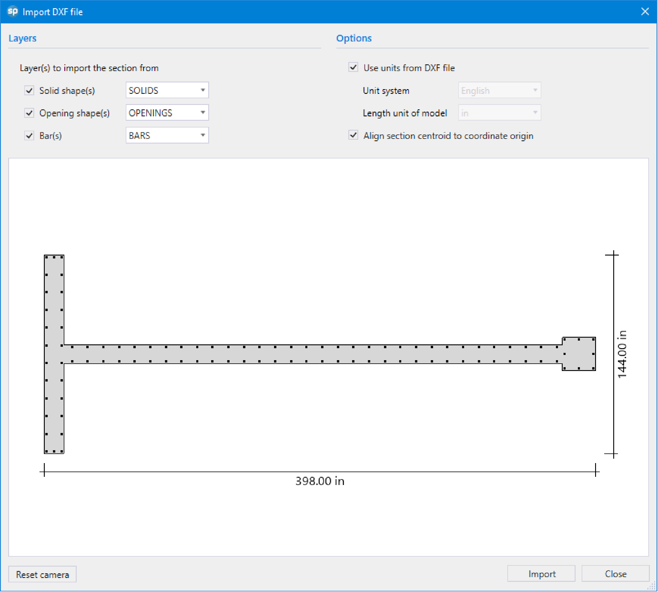 14.1 Importing Wall