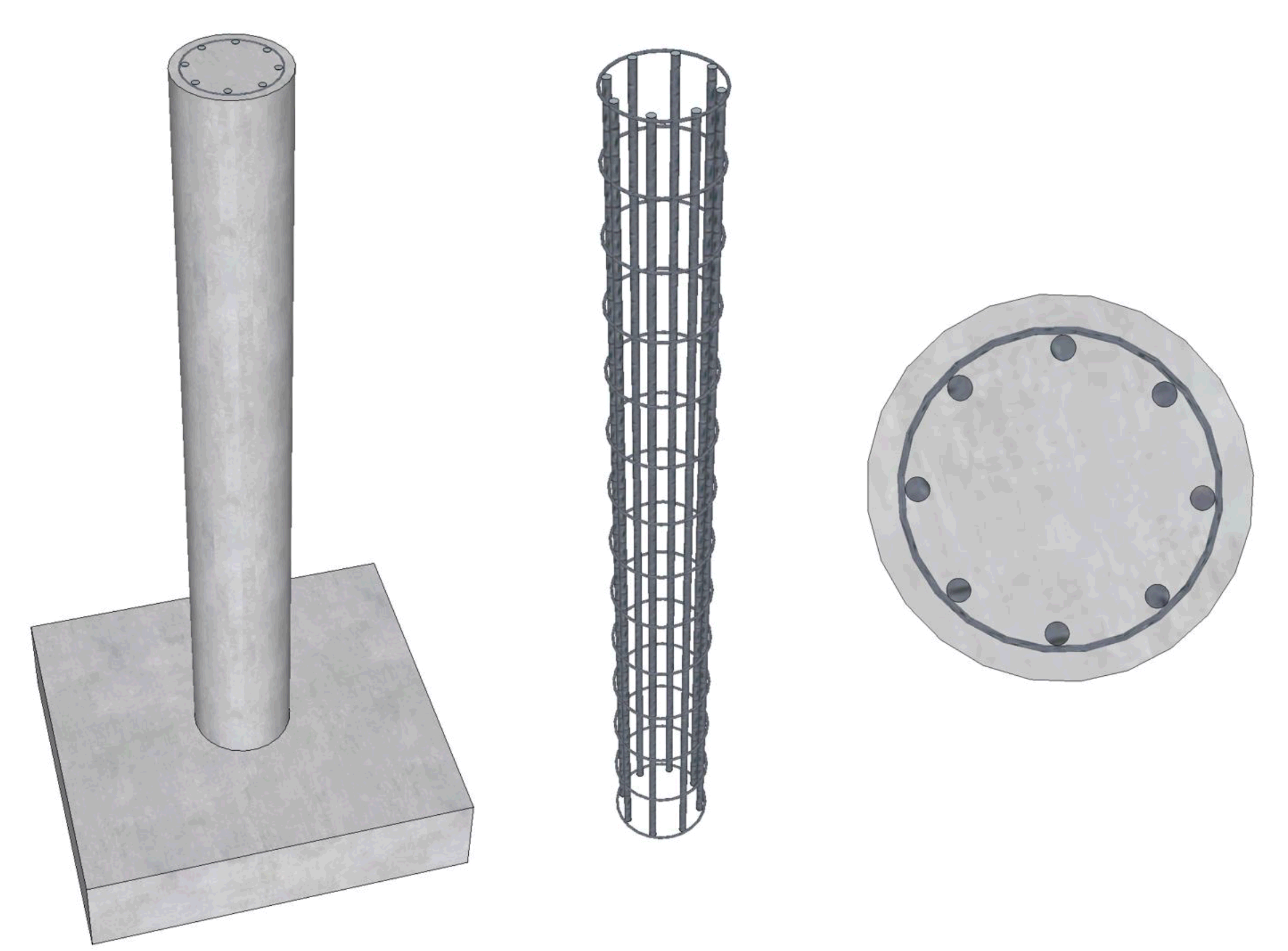 reinforcement concrete column
