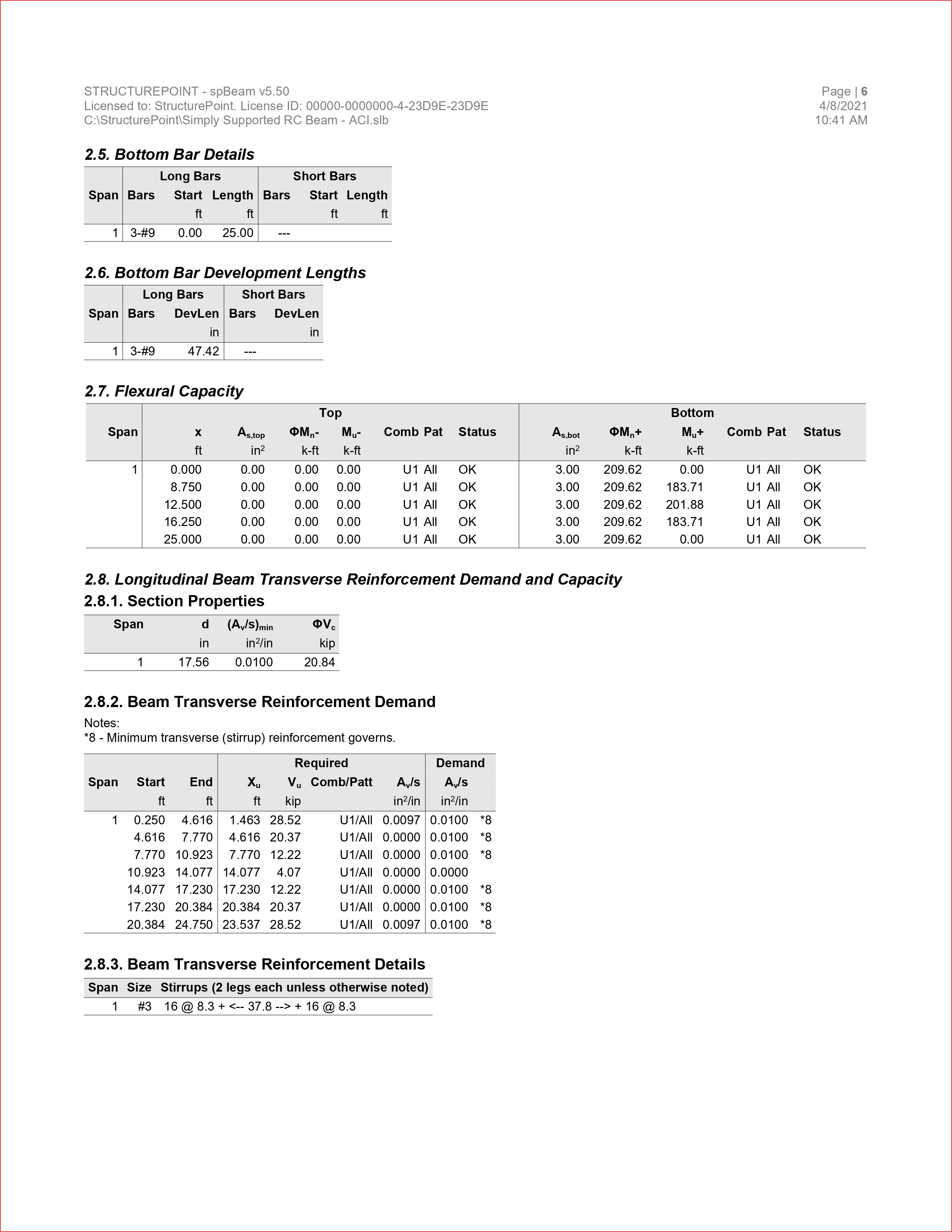 Simply Supported RC Beam - ACI_page-0006
