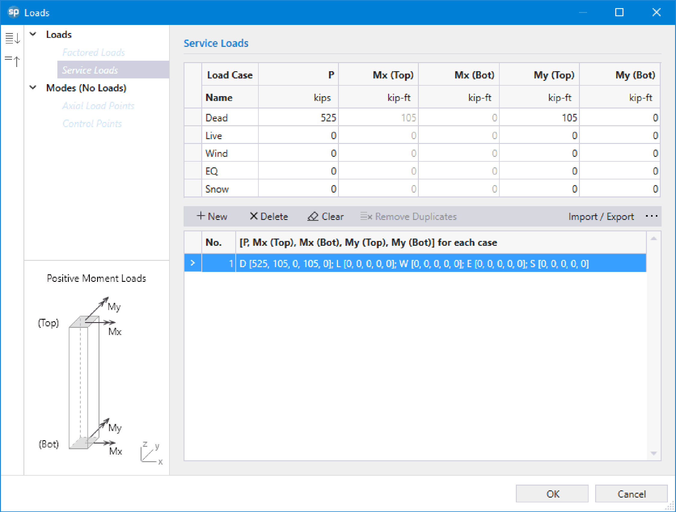 07 Defining Loads Modes