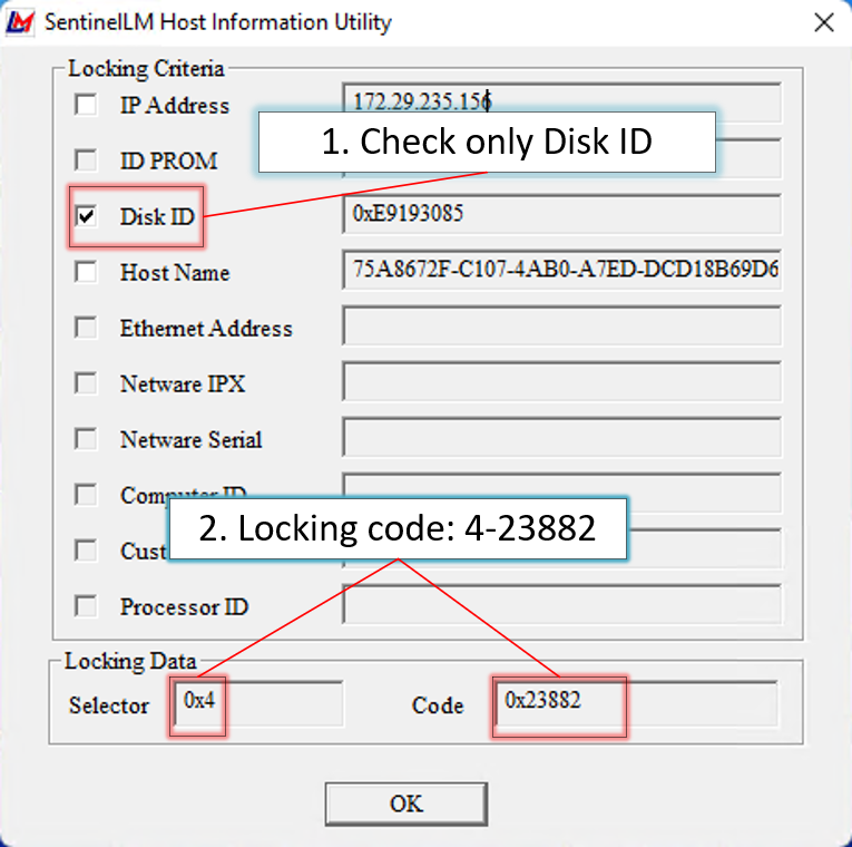 SentineILM Host Information Utility